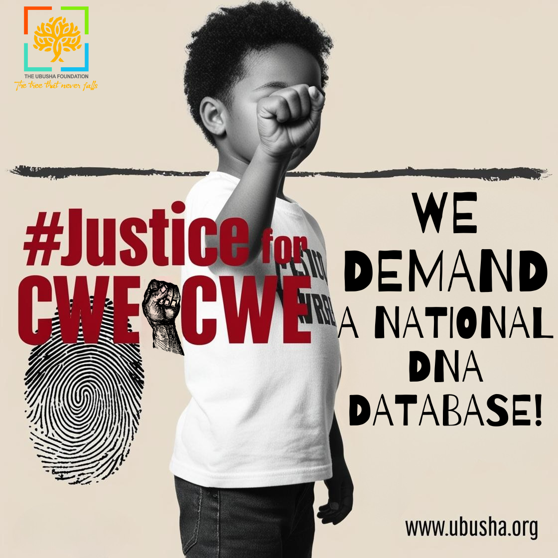 WE DEMAND A NATIONAL DNA DATABASE!